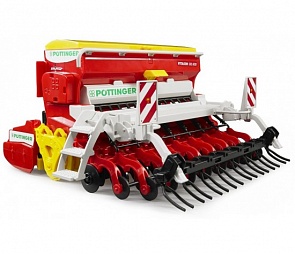 Аксессуар для трактора Bruder - Комбинированная сеялка Pöttinger Vitasem 302 ADD (Bruder, 02-347)